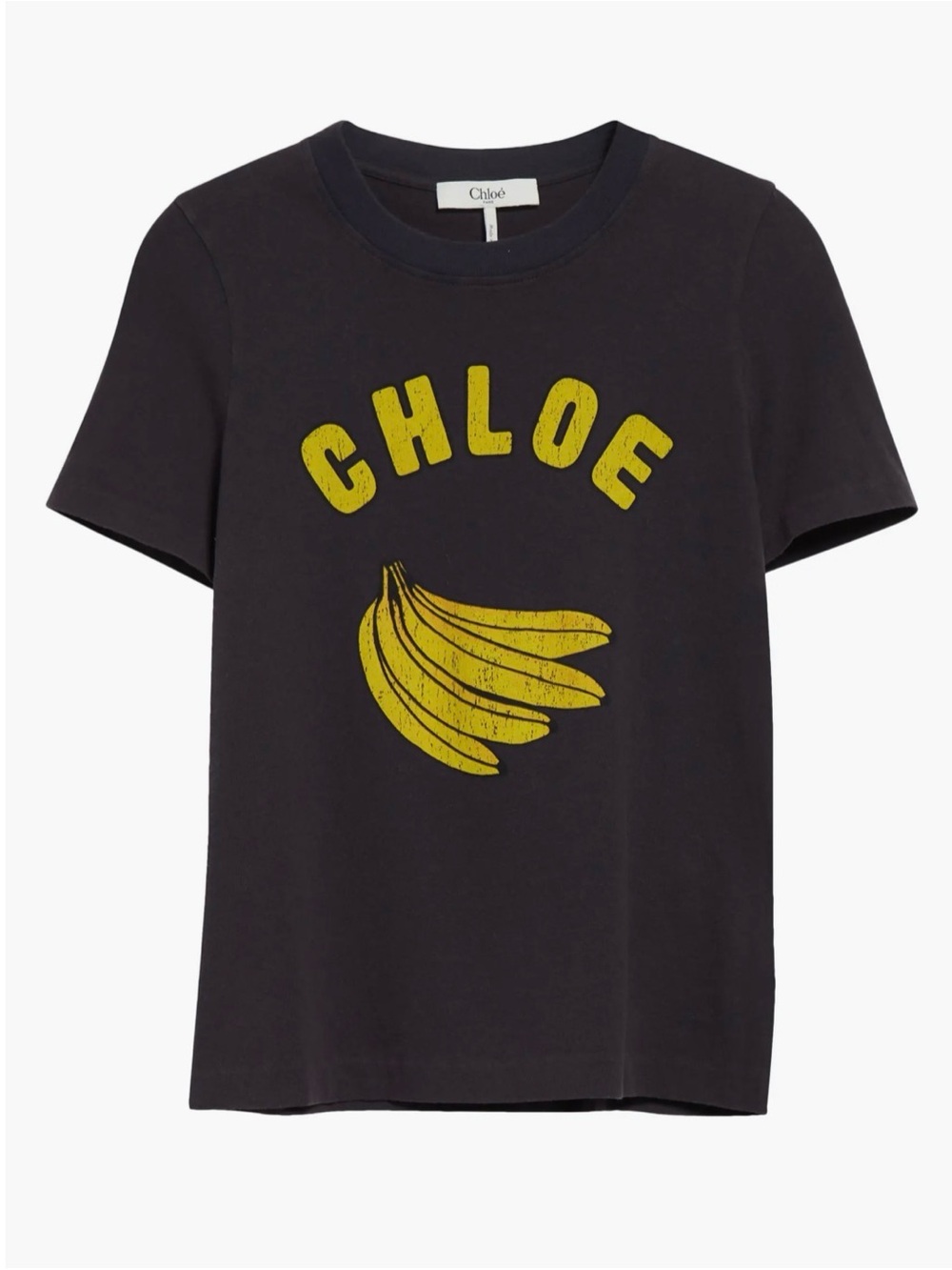 ✨ NEW CHLOE banana print baby fit t-shirt